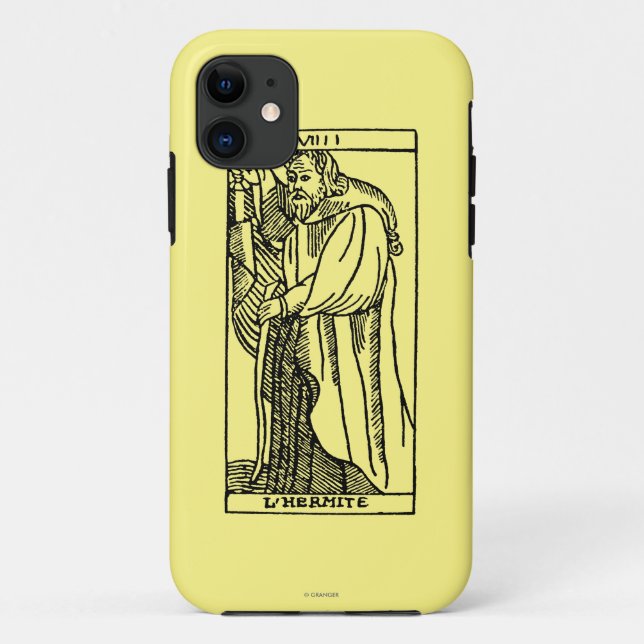 Funda De Case-Mate Para iPhone Carta de tarot: El ermitaño (Reverso)