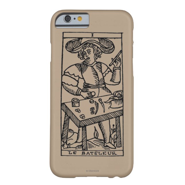 Funda De Case-Mate Para iPhone Carta de tarot: El juglar (Reverso)