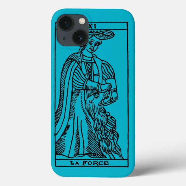 Funda De Case-Mate Para iPhone Carta de tarot: Fuerza (Reverso)