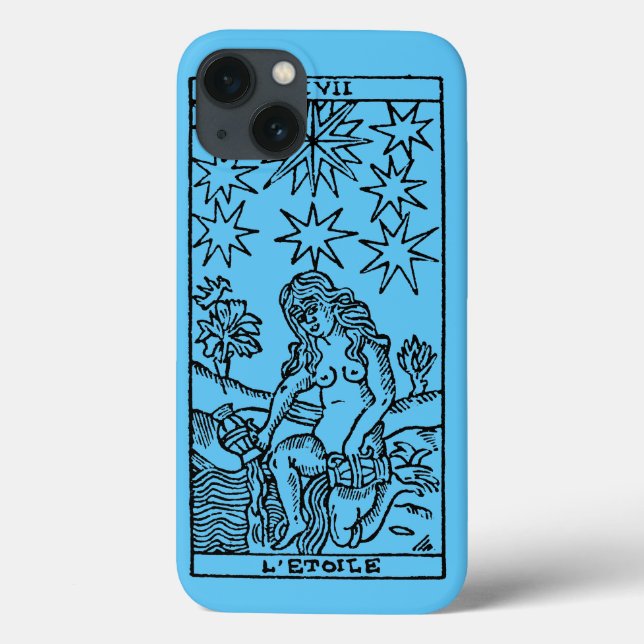 Funda De Case-Mate Para iPhone Carta de tarot: Las estrellas (Reverso)