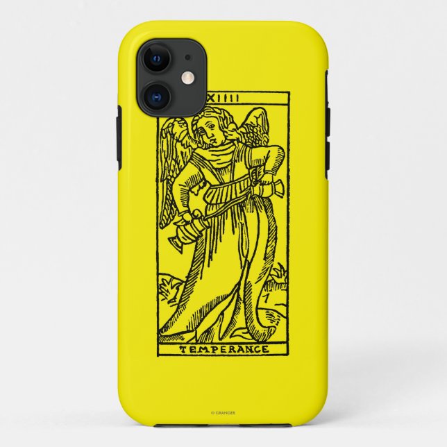 Funda De Case-Mate Para iPhone Carta de tarot: Templanza (Reverso)