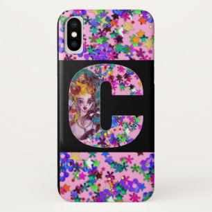 FUNDA PARA iPhone X CARTA VALENTINE VENETIAN MASQUERADE MONOGRAM C