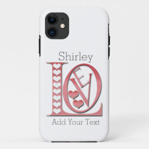 Funda Para iPhone 11 Cartas de amor con corazón de Shirley Taylor