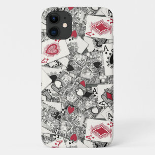 Funda Para iPhone 11 cartas de juego