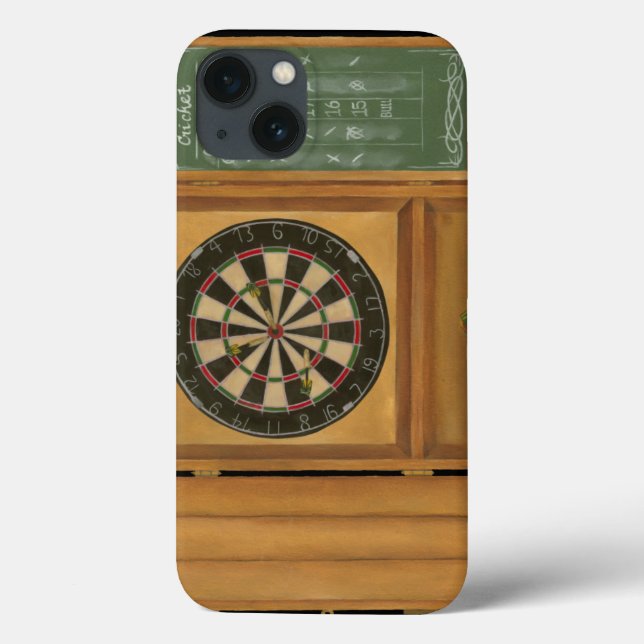 Funda De Case-Mate Para iPhone Cartel con puntuación de críquet (Reverso)