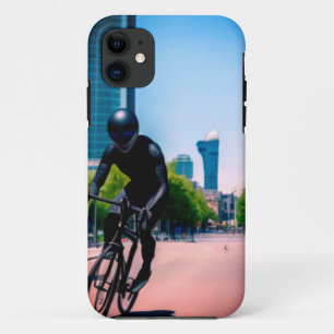 Funda Para iPhone 11 Cartel de arte digital de naturaleza alienígena ti
