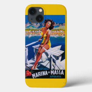 Funda Para iPhone 13 Cartel de viaje de Massa Marina