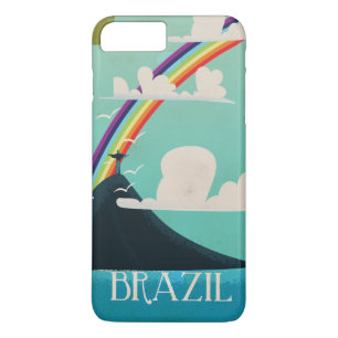 title_seo2 cartel de viaje vintage de brasil cristo redentor