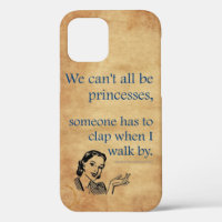 Cartel vintage retro de las princesas de SlipperyJ