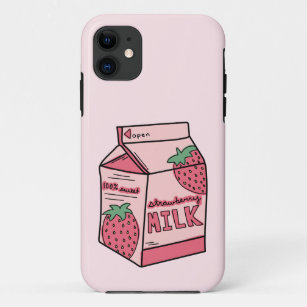 Funda Para iPhone 11 Cárter de fresa rosada