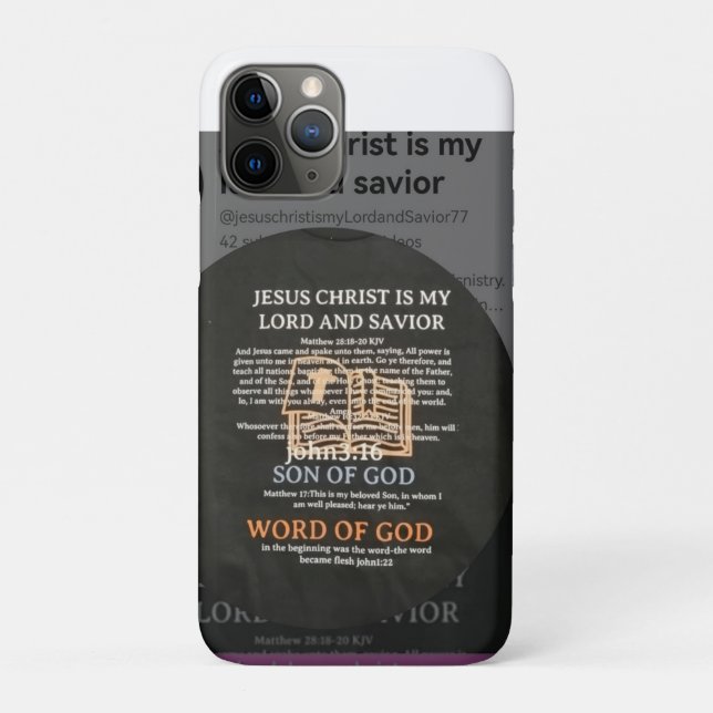 Funda De Case-Mate Para iPhone carteras de ministerio, fe (Reverso)