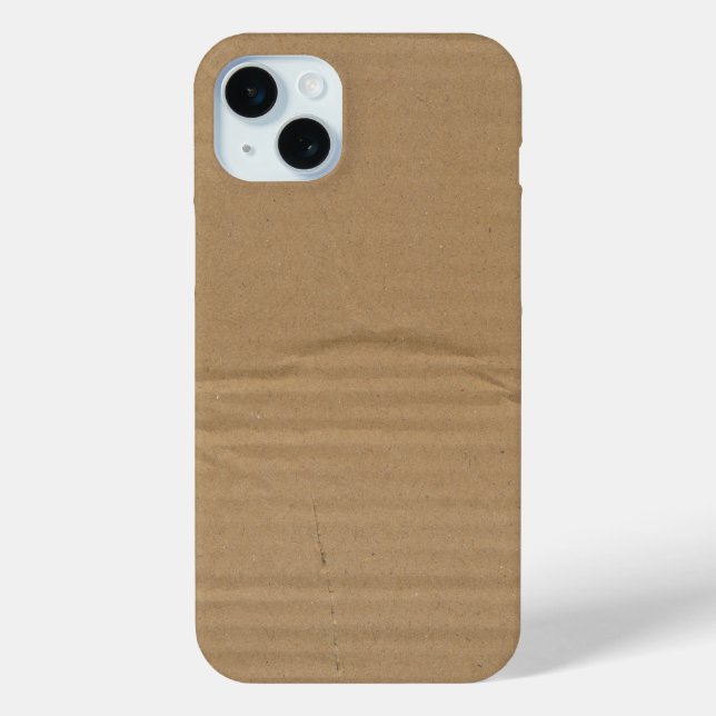 Funda De Case-Mate Para iPhone Cartón corrugado (Reverso )