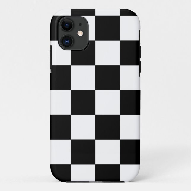 Funda De Case-Mate Para iPhone Cartón de ajedrez (Reverso)