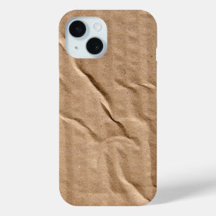 Funda Para iPhone 15 Cartón marrón genérico