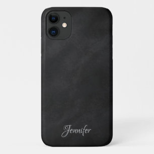 Funda Para iPhone 11 Cartón negro personalizado
