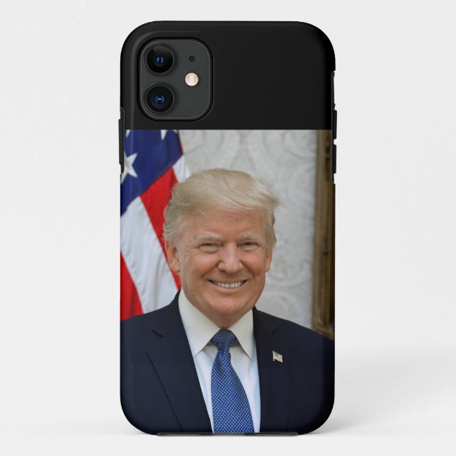 Funda De Case-Mate Para iPhone Casa Blanca del presidente estadounidense Donald T (Reverso)
