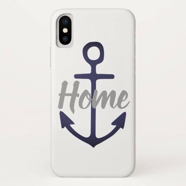 Funda De Case-Mate Para iPhone CASA DE ANCHOR náutico | (Reverso)
