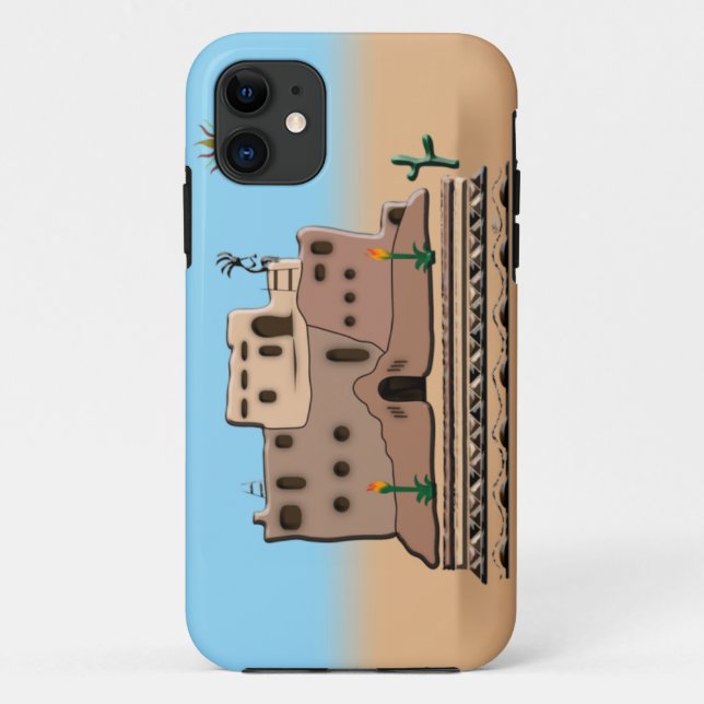 Funda De Case-Mate Para iPhone Casa de arcilla (Reverso)