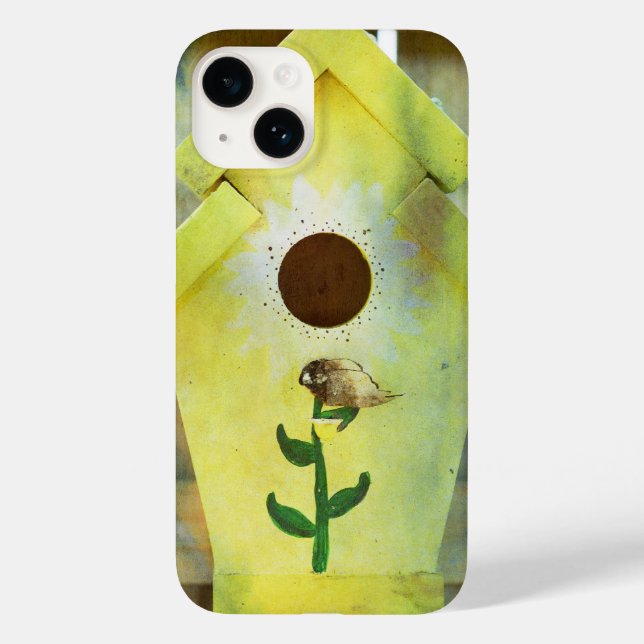 Funda De Case-Mate Para iPhone Casa de aves por Shirley Taylor (Reverso )