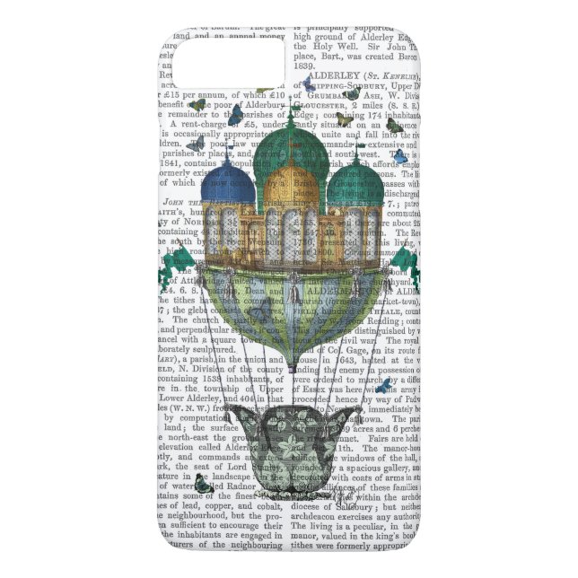 Funda De Case-Mate Para iPhone Casa de mariposas (Reverso)