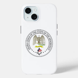 Funda Para iPhone 15 Casa de masonería del estado de Nuevo México