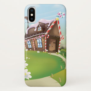 Funda Para iPhone X Casa de pan de jengibre