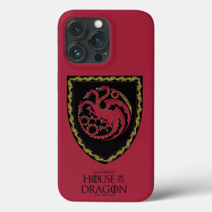 Funda Para iPhone 13 Pro CASA DEL DRAGÓN   Escudo de House Targaryen