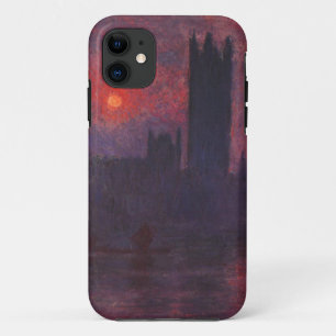 Funda Para iPhone 11 Casas de Monet del parlamento en el caso del