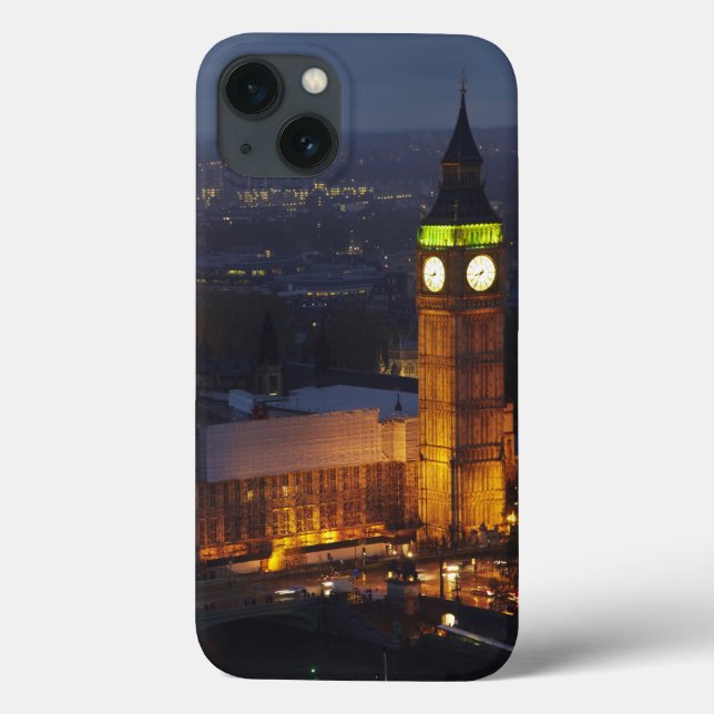 Funda De Case-Mate Para iPhone Casas del Parlamento, Big Ben, Westminster (Reverso)
