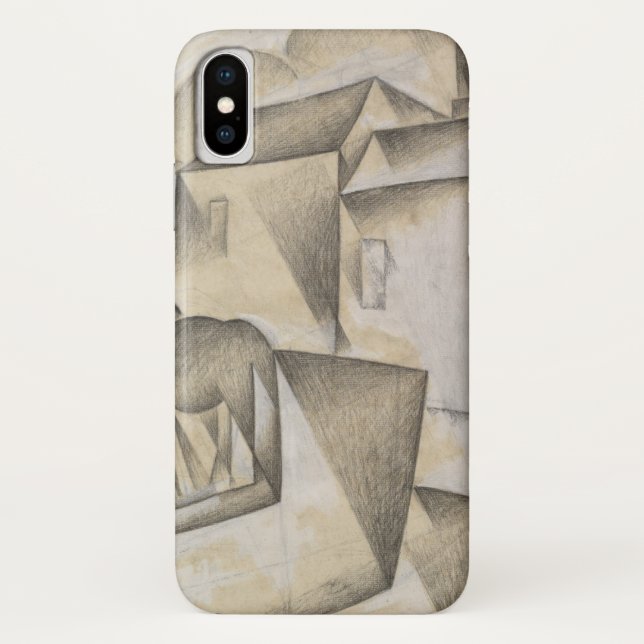 Funda De Case-Mate Para iPhone Casas en París, lugar Ravignan (Reverso)