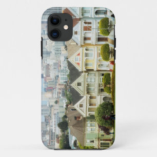 Funda Para iPhone 11 Casas pintadas de las señoras, del Victorian y