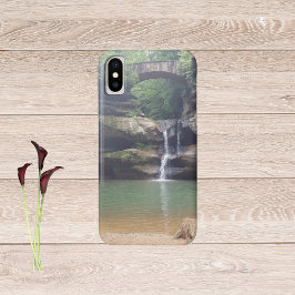 Funda Para iPhone X Cascada de Hocking Hills