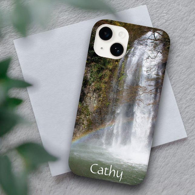 Funda De Case-Mate Para iPhone Cascada personalizado y iPhone arcoiris 14 Funda (Subido por el creador)