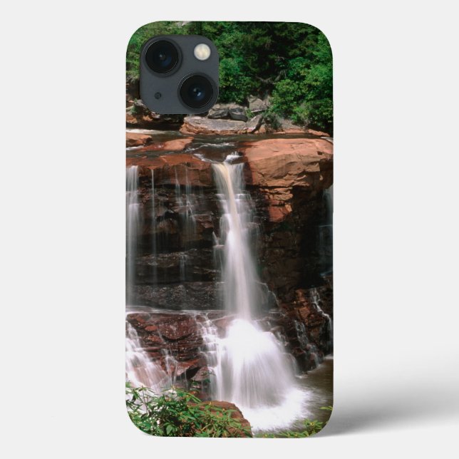 Funda De Case-Mate Para iPhone Cascadas de Blackwater, Virginia Occidental, pinto (Reverso)