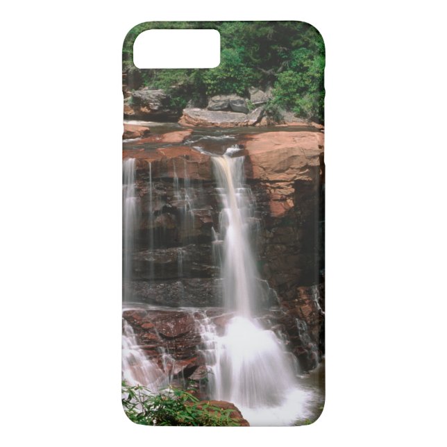 Funda De Case-Mate Para iPhone Cascadas de Blackwater, Virginia Occidental, pinto (Reverso)