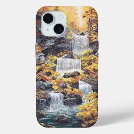 Funda Para iPhone 15 Cascadas de otoño