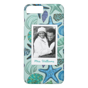 Funda Para iPhone 8 Plus/7 Plus Cáscaras y modelo azules el de las estrellas de