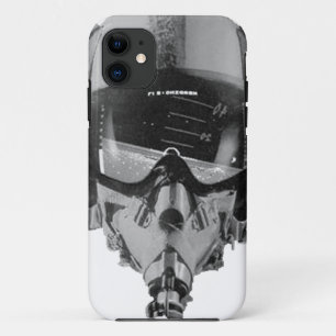 Funda Para iPhone 11 Casco y altímetro del piloto de caza