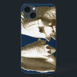 Funda Para iPhone 13 Cascos de Sepia Conch<br><div class="desc">¡Se puede escuchar el océano desde estas conchas de Conch alto y claro! Si tienes ganas de salir a la calle, puedes relajarte en la cálida playa de arena. Estas conchas son una gran pieza de arte con un fondo marino para hacer que la imagen destaque ser más nítida.</div>