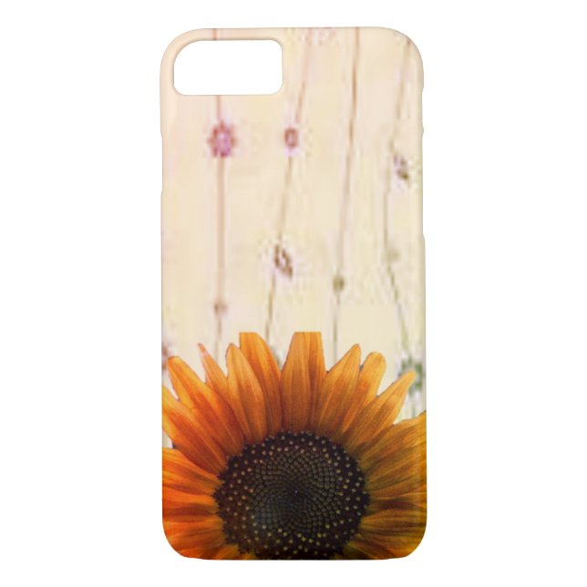 Funda De Case-Mate Para iPhone Cases de IPhone girasoles (Reverso)