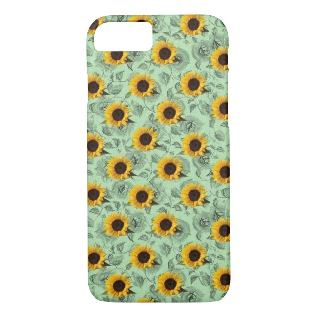 Funda De Case-Mate Para iPhone Cases de IPhone girasoles (Reverso)