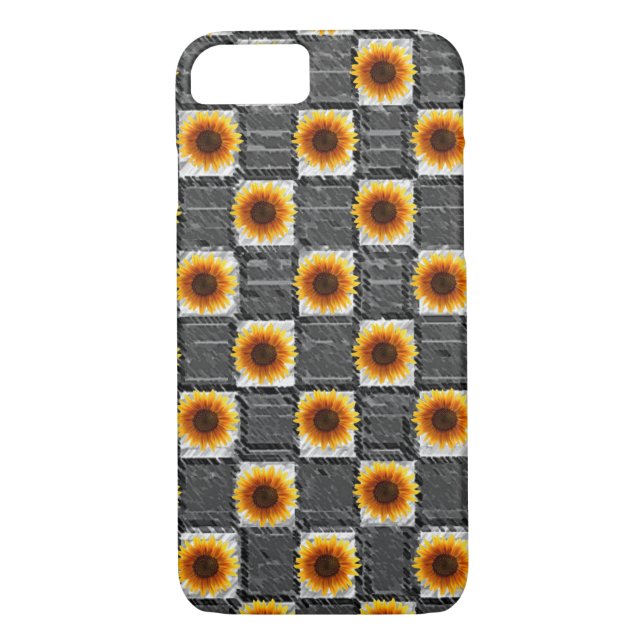 Funda De Case-Mate Para iPhone Cases de IPhone girasoles (Reverso)