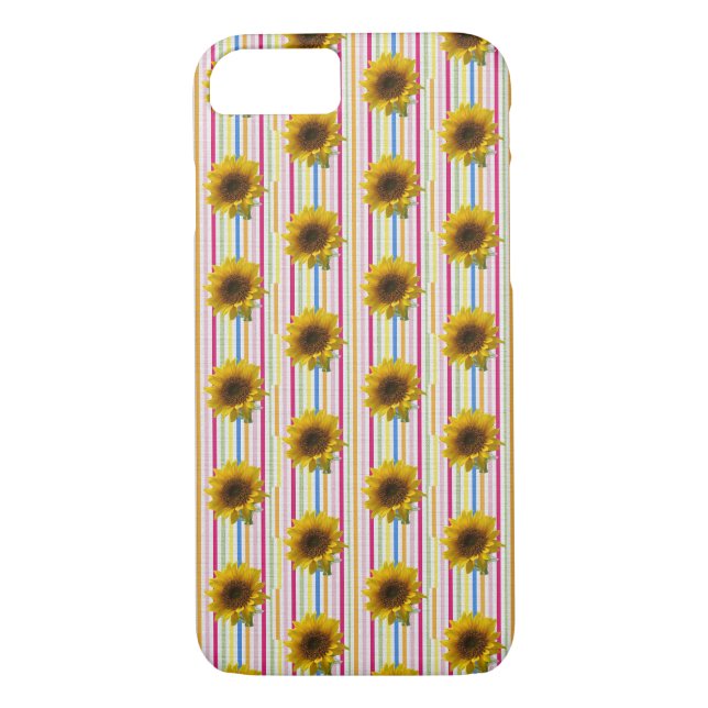 Funda De Case-Mate Para iPhone Cases de IPhone girasoles (Reverso)
