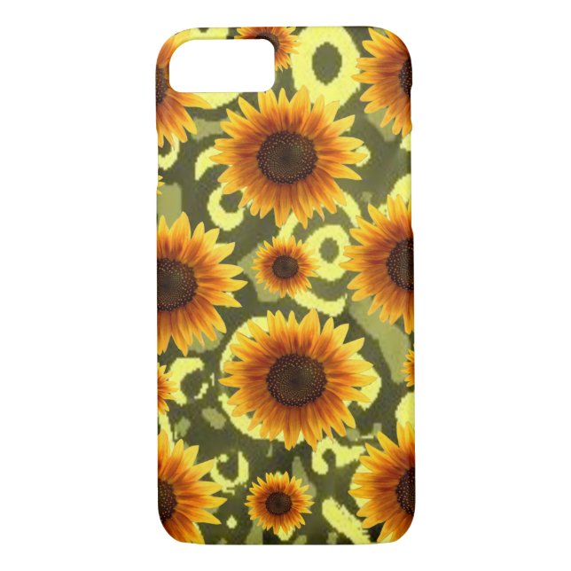 Funda De Case-Mate Para iPhone Cases de IPhone girasoles (Reverso)