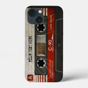 Funda Para iPhone 13 Mini Casete de audio retro compacto   DJ Best Gifts