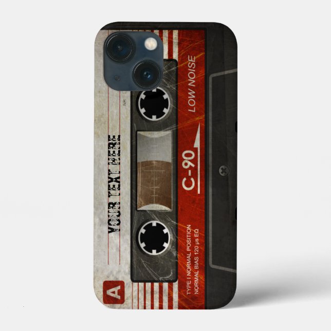 Funda De Case-Mate Para iPhone Casete de audio retro compacto | DJ Best Gifts (Reverso )