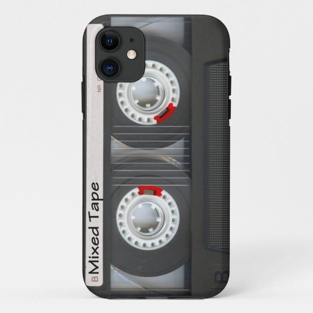 Funda De Case-Mate Para iPhone Casete de cinta mezclado (Reverso)