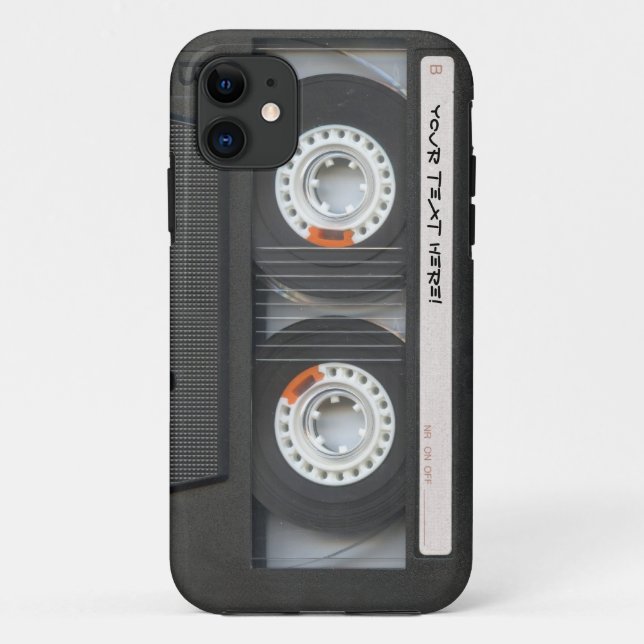 Funda De Case-Mate Para iPhone Casete de encargo Mixtape (Reverso)