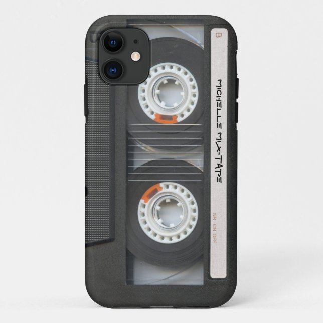 Funda De Case-Mate Para iPhone Casete de encargo Mixtape (Reverso)