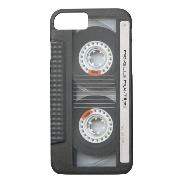 Funda De Case-Mate Para iPhone Casete de encargo Mixtape (Reverso)